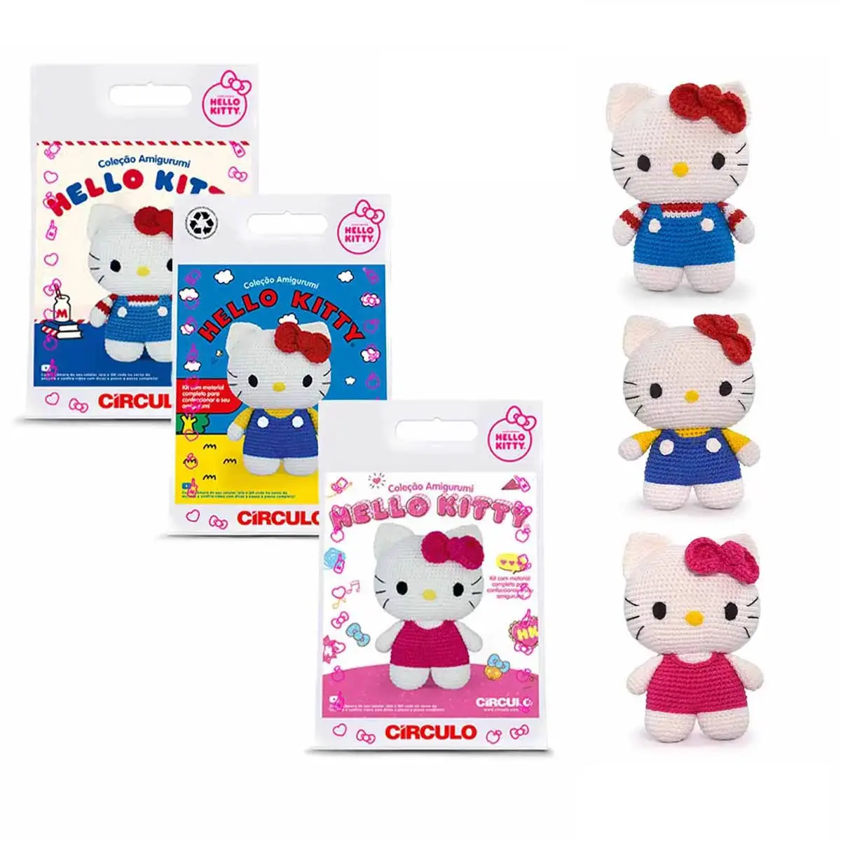 Kit de Amigurumi da Hello Kitty